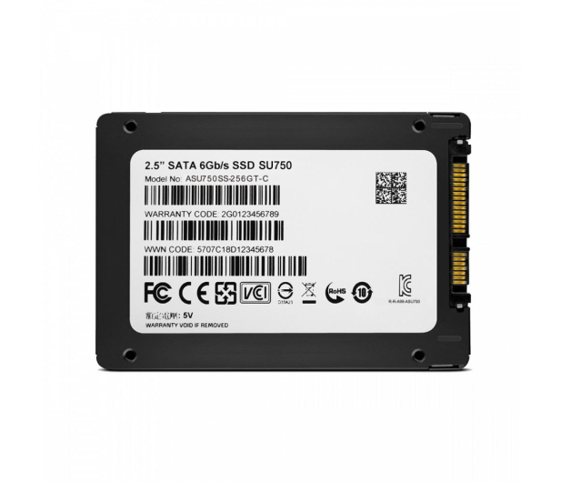 ADATA 256GB 2,5" SATA SSD Ultimate SU750 - 503627 - zdjęcie